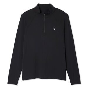 Vuori | Clearview Seamless 1/4 Zip | Black Mens | Large NWT